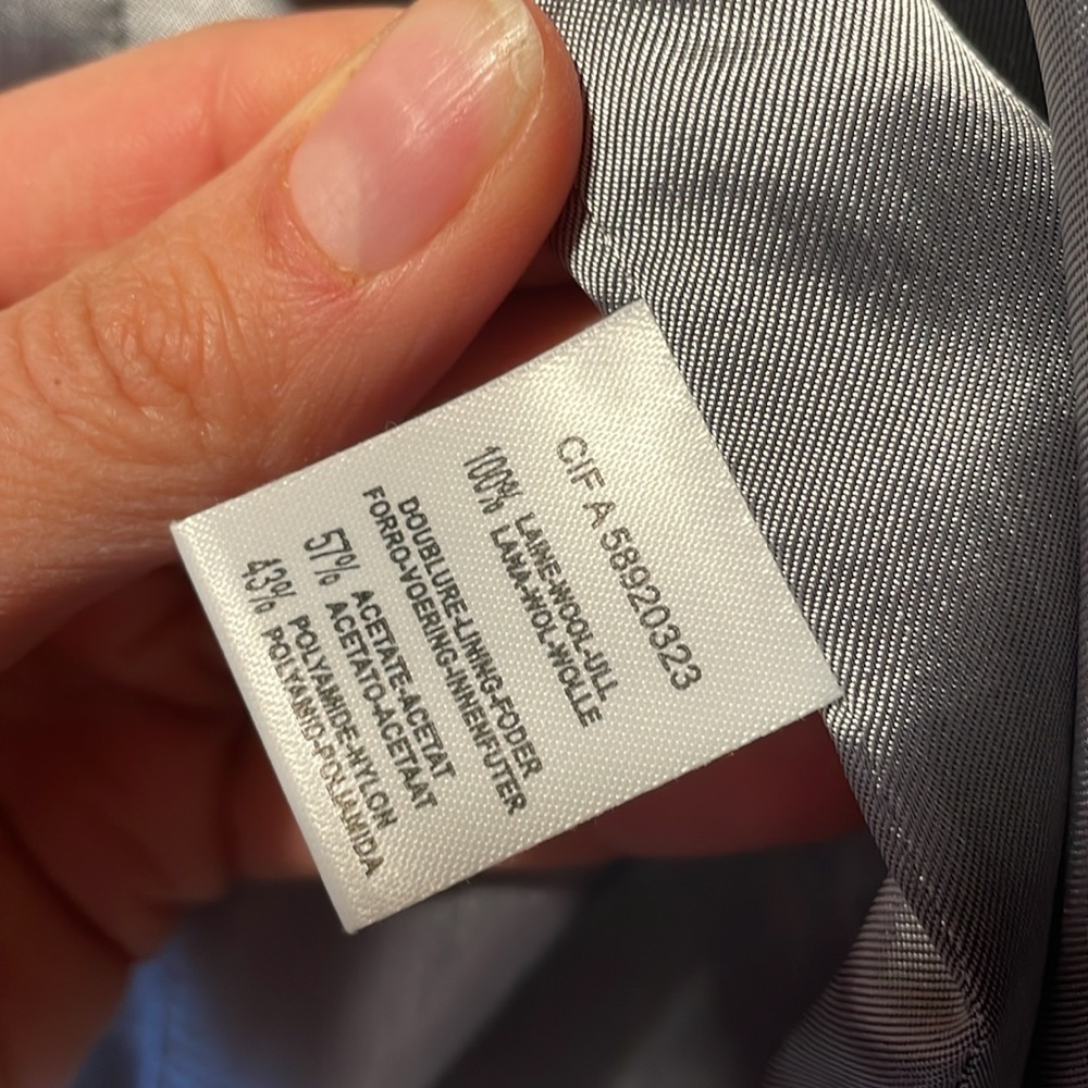 Herringbone wool jacket - Picture 3 of 7